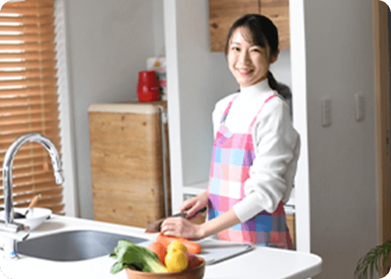 安心の女性専用ホーム